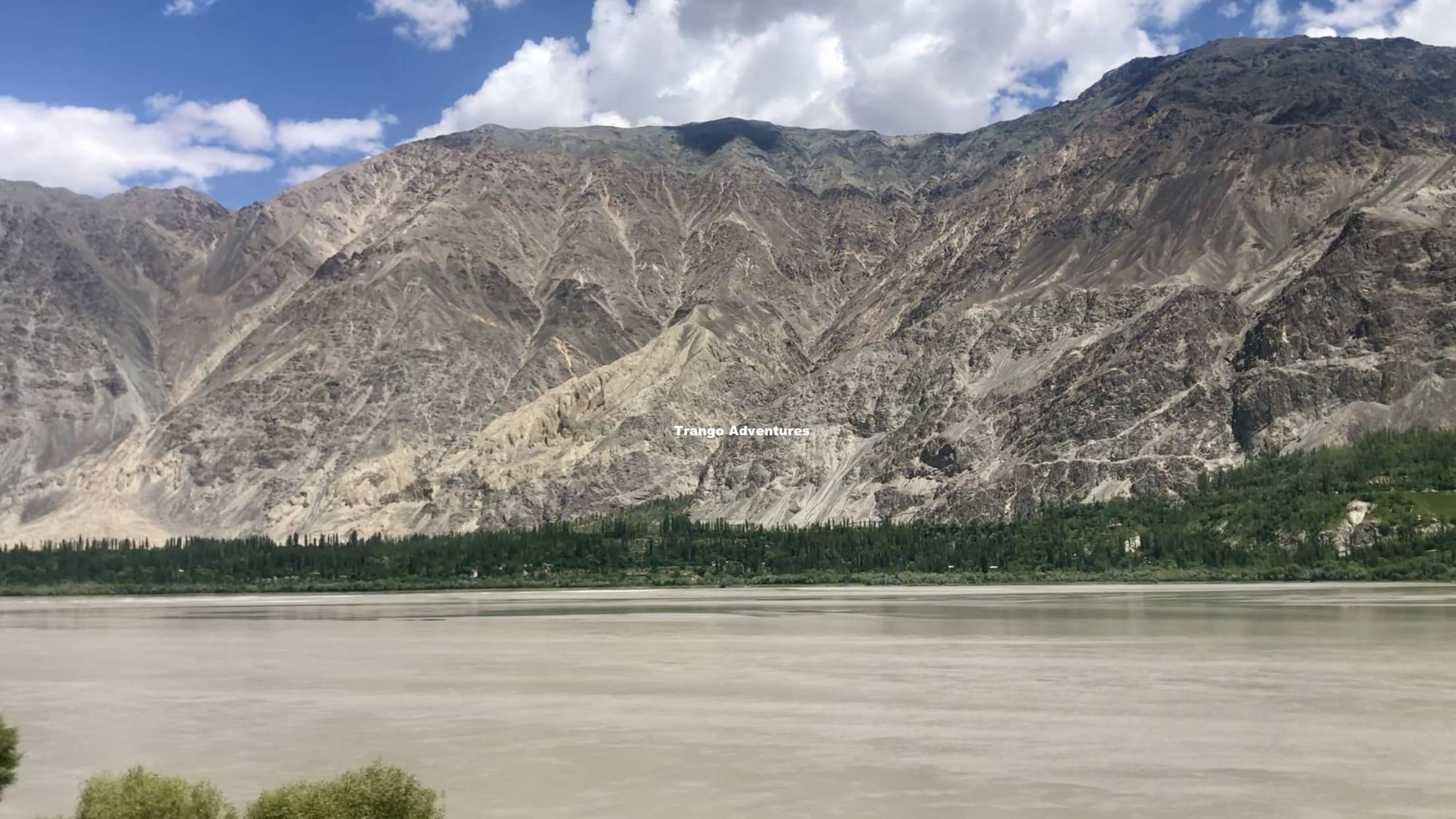 Indus River from Khapulu to Thalle Village.