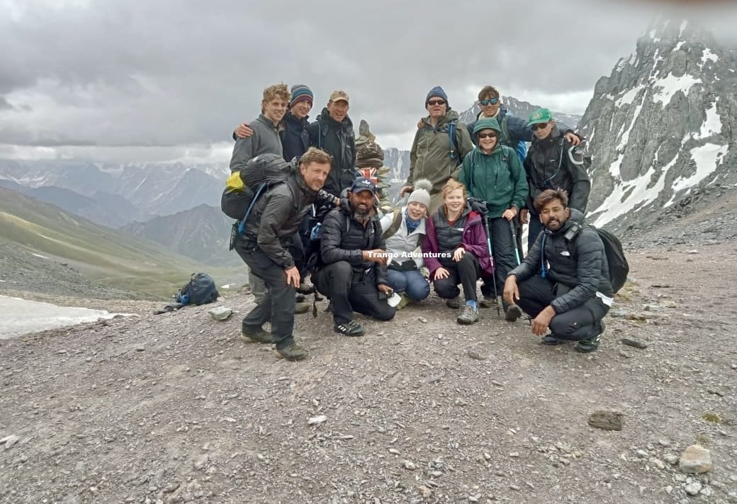 Thalle Pass during thalle la trek